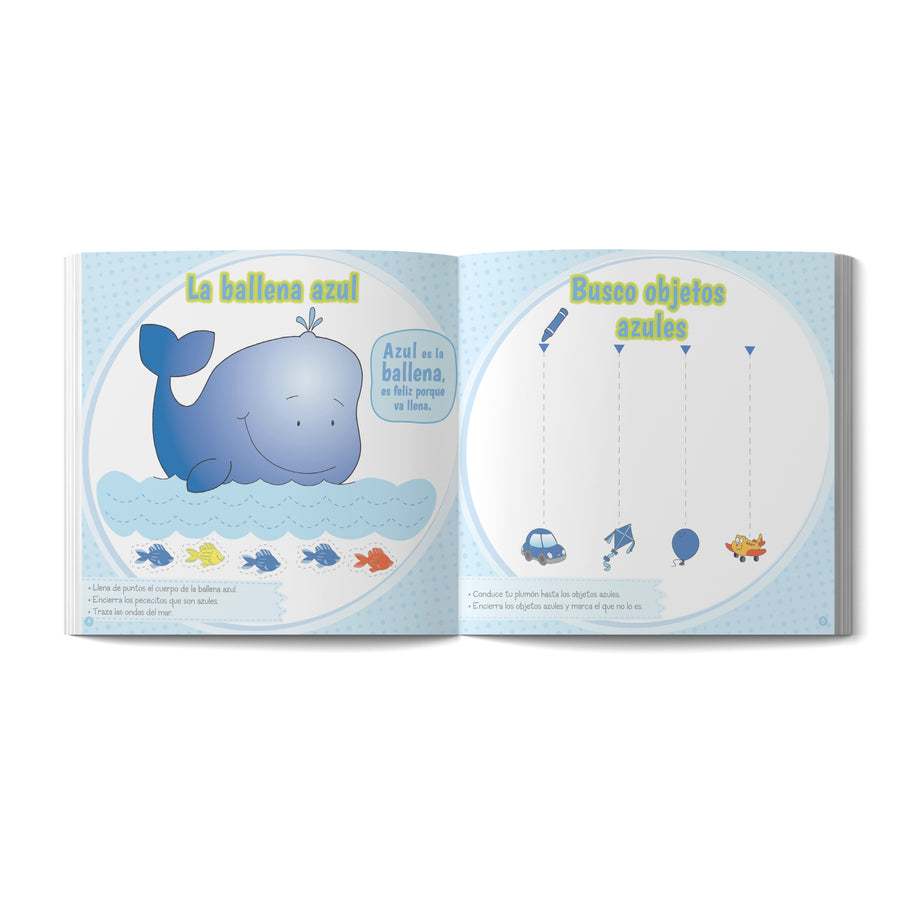 Libro Pizarra Aprendo colores