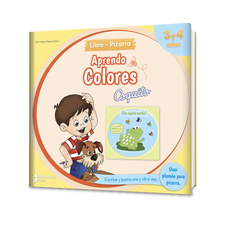 Libro Pizarra Aprendo colores