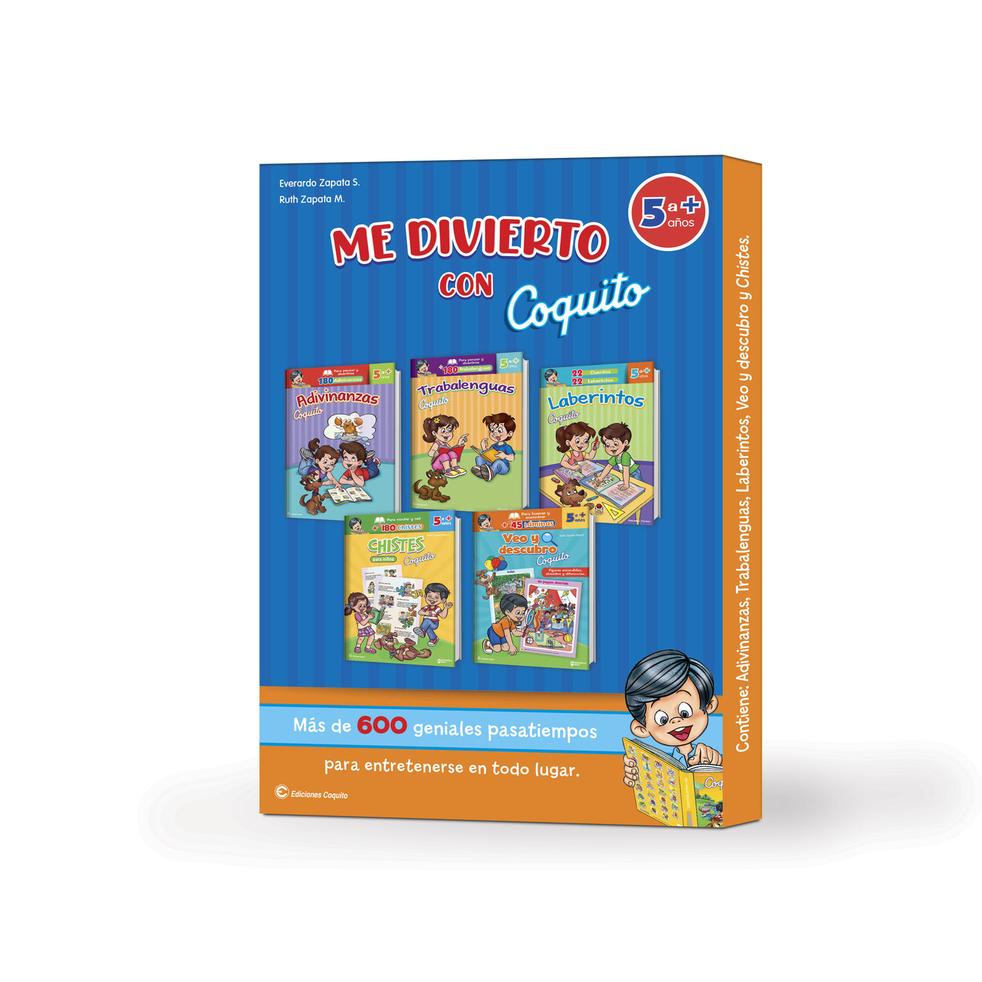 Pack Me divierto con Coquito (5 titulos)