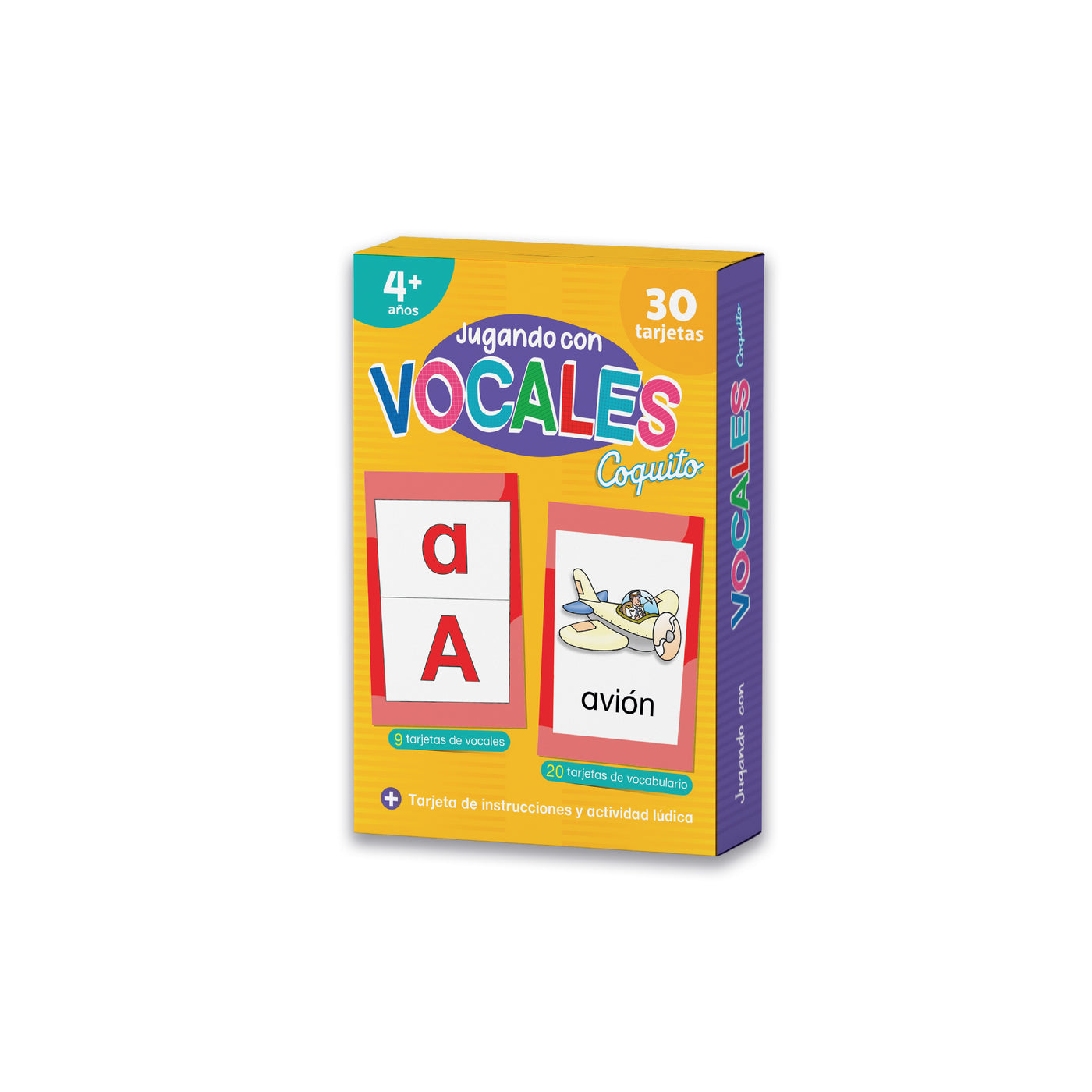 Tarjetas didáctica: Vocales